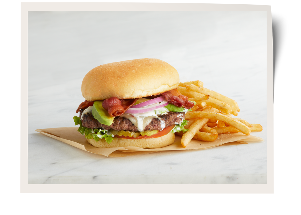 Burger Avocado Bacon Burger Avocado Bacon